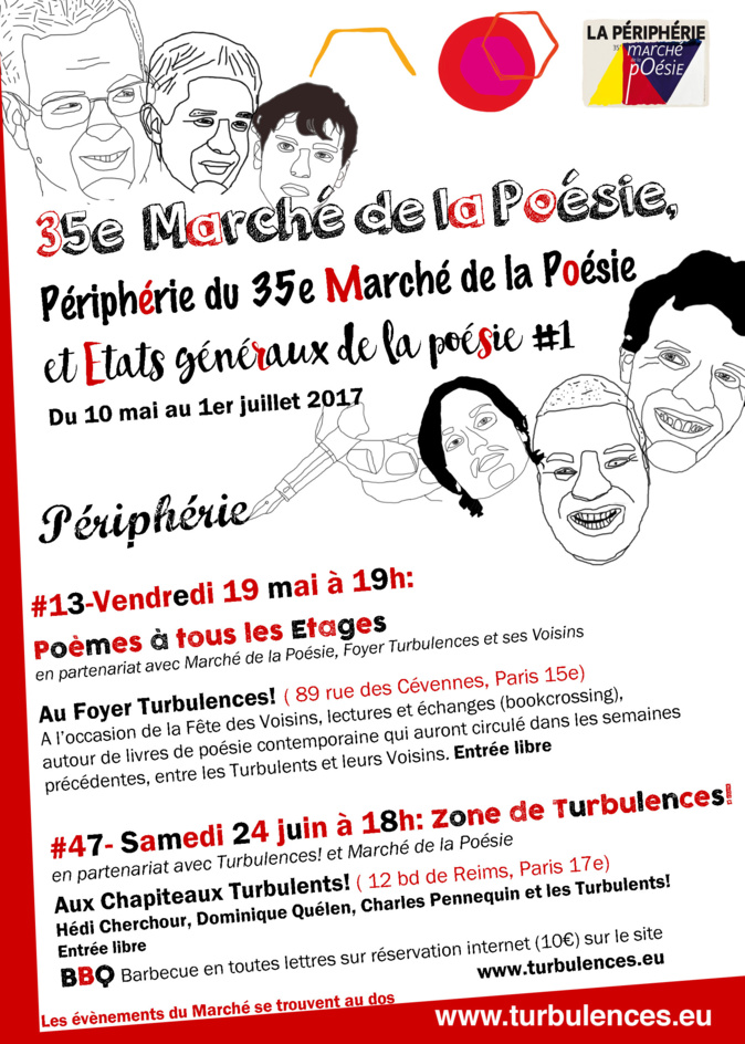 24 juin 2017 à 18h aux Chapiteaux Turbulents !