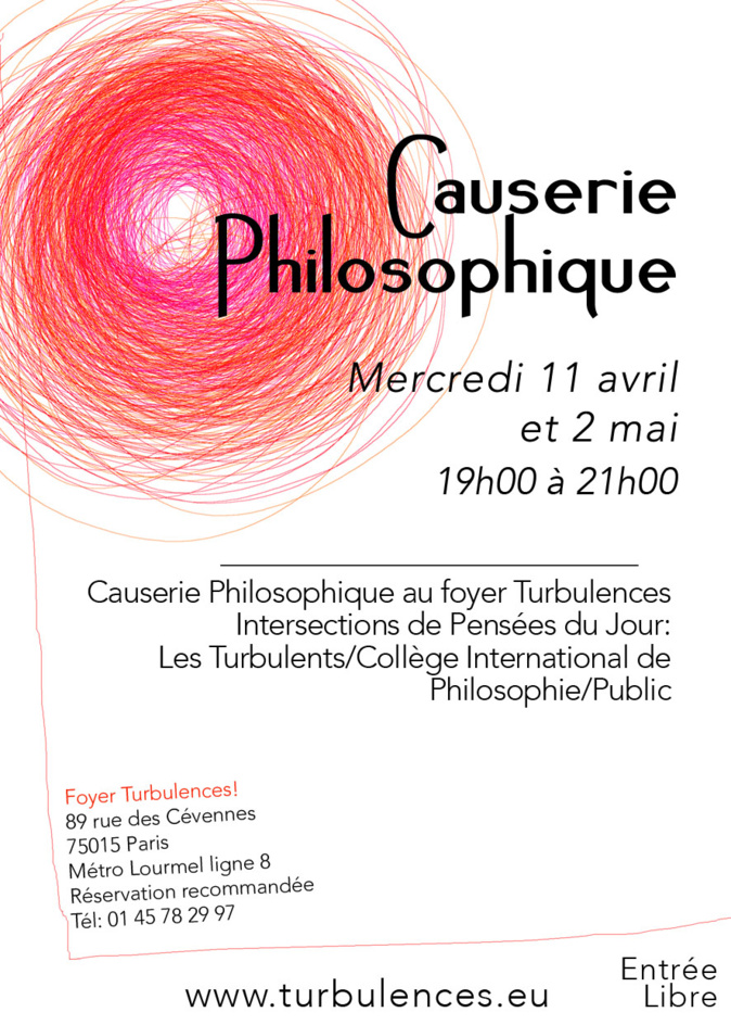 Causerie Philosophique Causerie Philosophique
