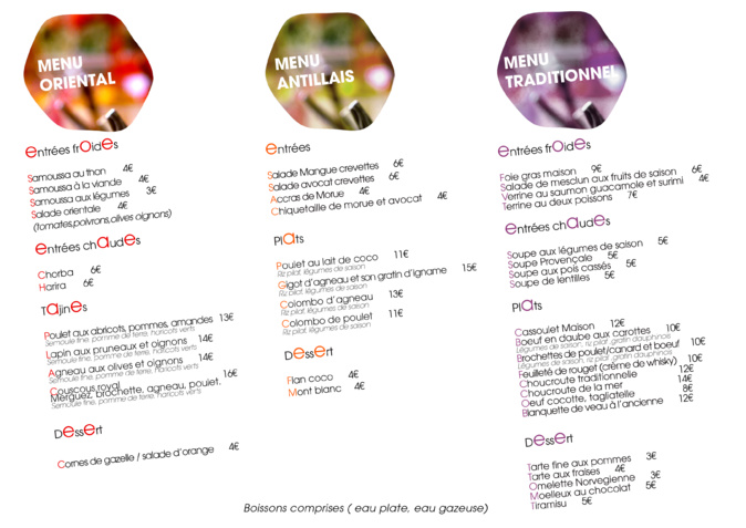 Prestations de l'ESAT  "Chapiteaux Turbulents"