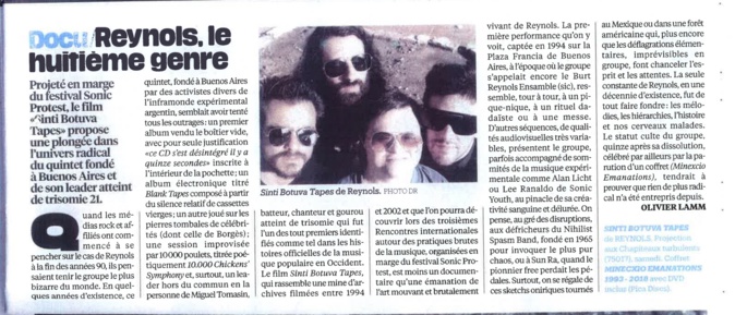 REVUE DE PRESSE REVUE DE PRESSE