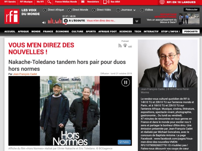 RFI VOUS M'EN DIREZ DES NOUVELLES !