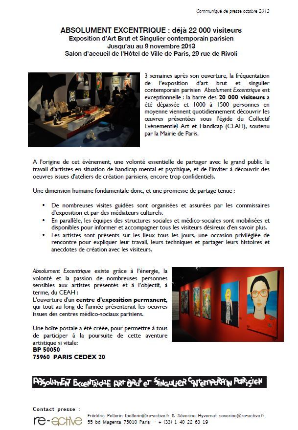 N°104 PARIS DIX SEPT Art brut excentrique N°104 PARIS DIX SEPT Art brut excentrique