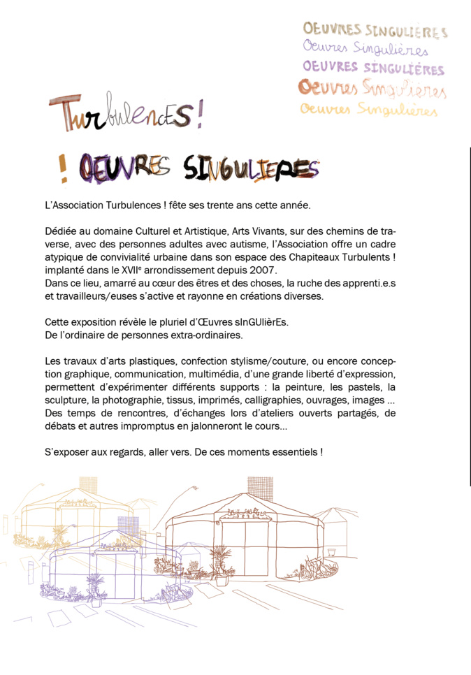L’association Turbulences ! fête ses trente ans cette année. L’association Turbulences ! fête ses trente ans cette année.