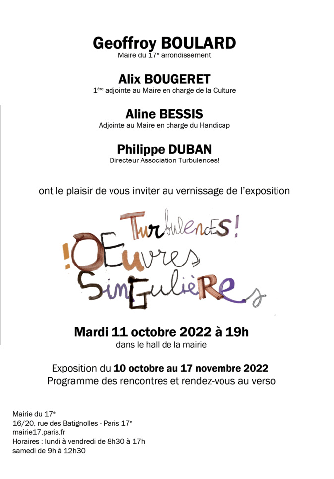 L’association Turbulences ! fête ses trente ans cette année. L’association Turbulences ! fête ses trente ans cette année.