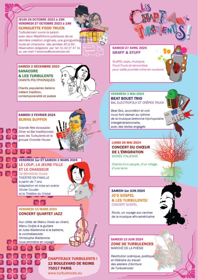 Samedi 2 décembre 2023 à 19h Samedi 2 décembre 2023 à 19h