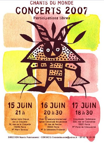 Chant du Monde le 17 Juin 2007 Chant du Monde le 17 Juin 2007