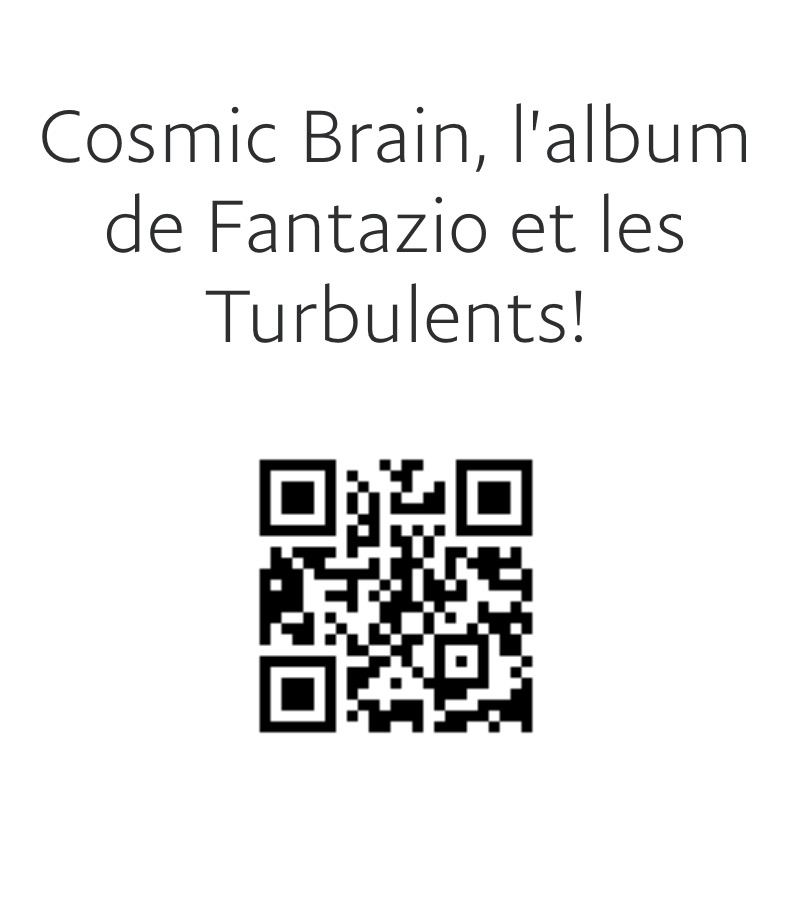 Cosmic Brain, l’album de Fantazio et les Turbulents ! est sorti et disponible!