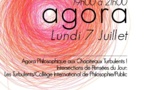 Agora philosophique le 7 juillet de 19h à 21h