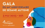 Sésame Autisme Gala de son 60e anniversaire à l'Opéra-Comique